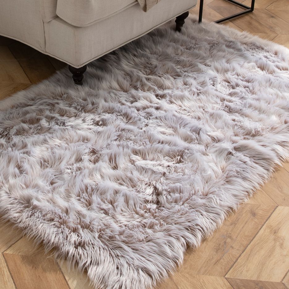 Soft Rectangle Shaped Area Rug