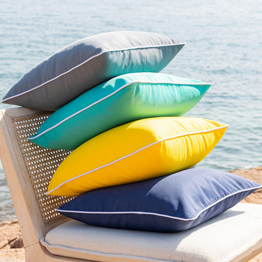 Outdoor Waterproof Throw Pillow Covers (20X20)