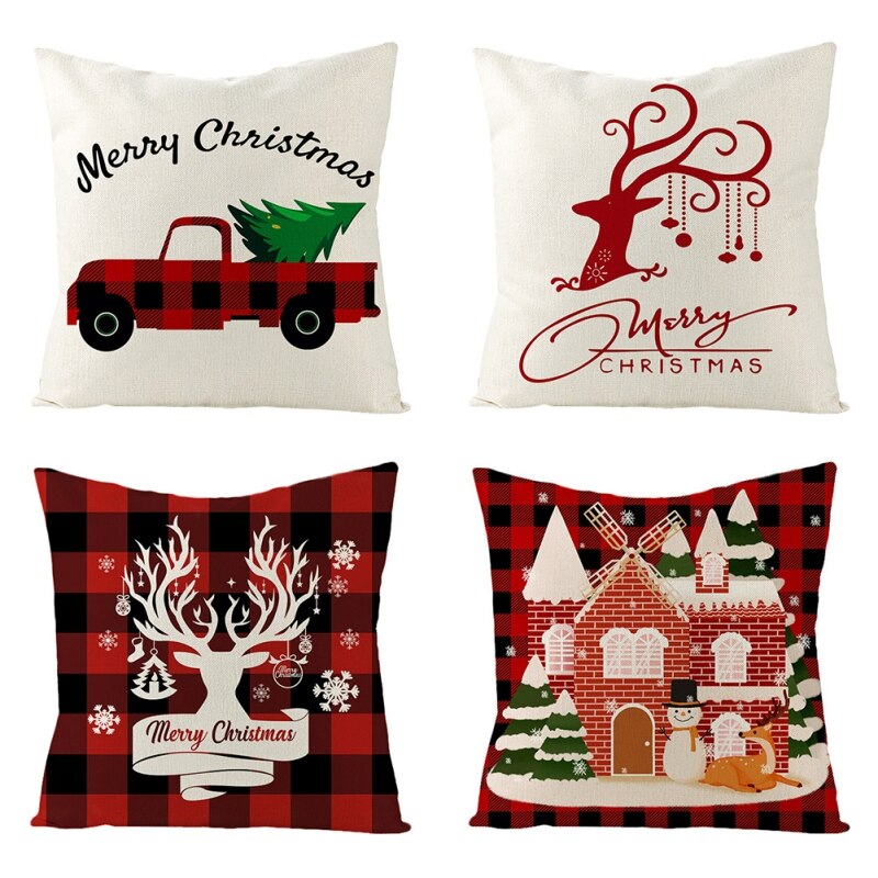 Christmas Decoration Pillow Covers