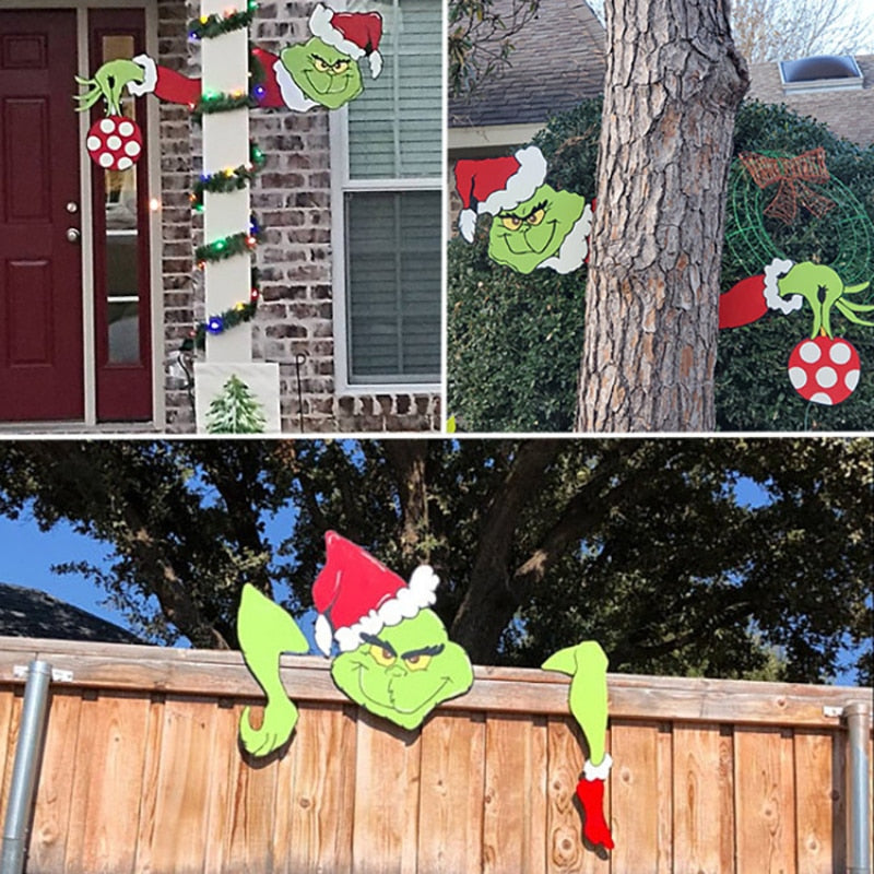 Christmas / Holiday Garden Fence Decoration