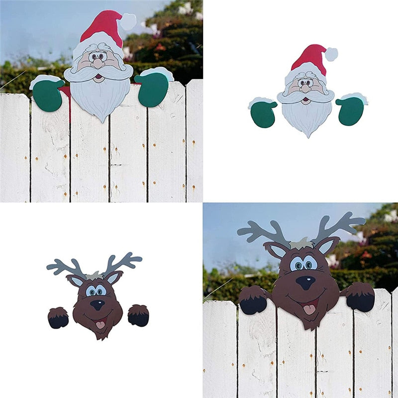 Christmas / Holiday Garden Fence Decoration